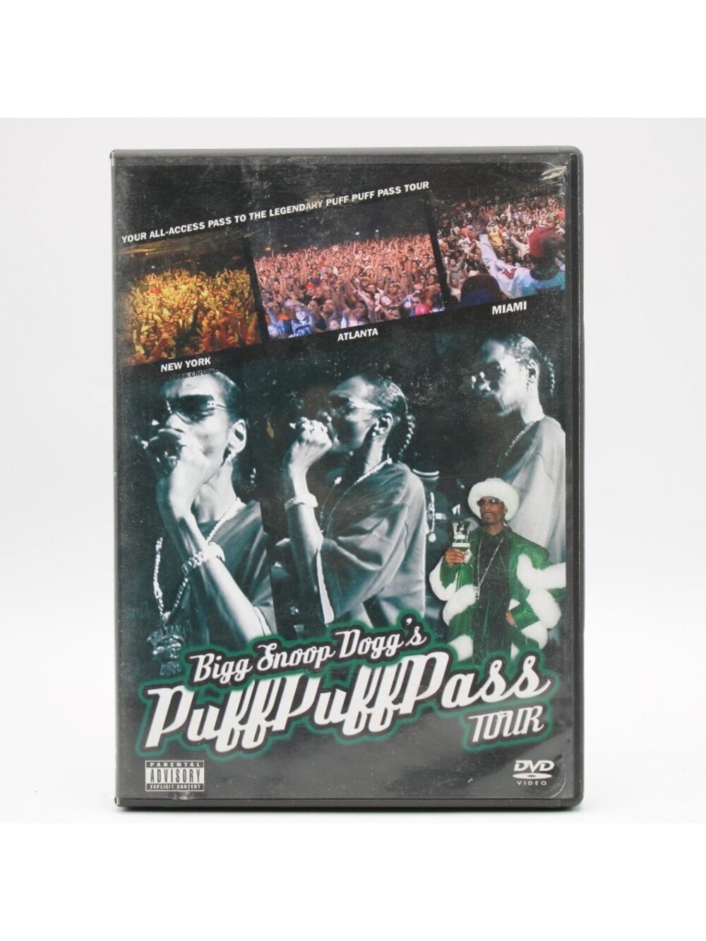 Bigg Snoop Dogg's Puff Puff Pass Tour DVD 2004 Urban Street Team